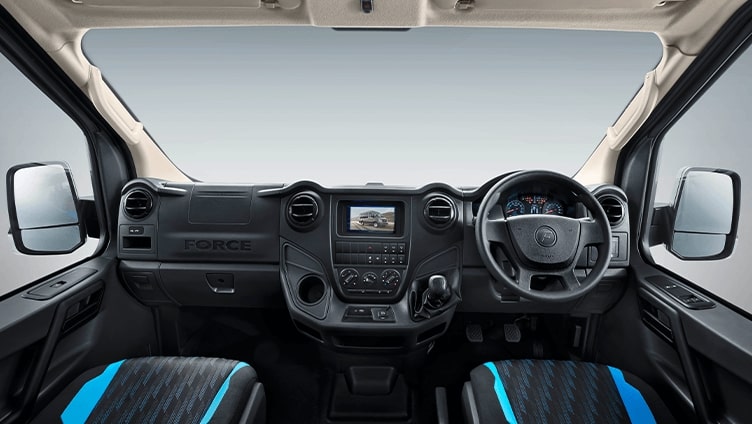 Force Urbania luxury van interior